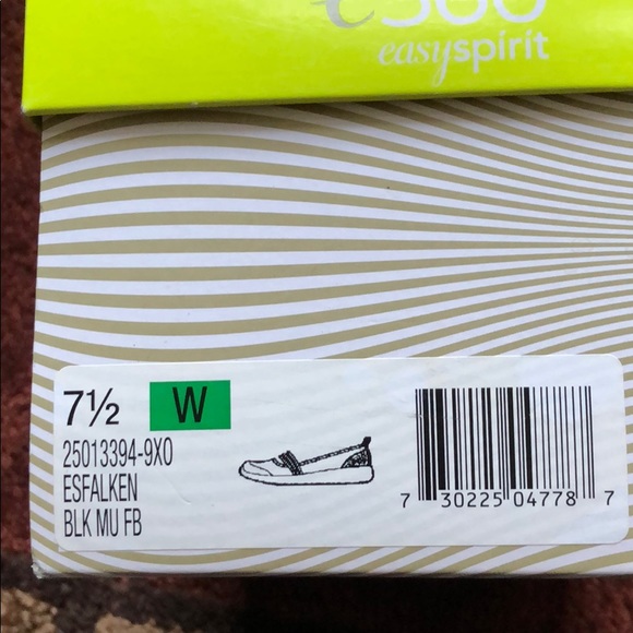 NWT Easy Spirit black Mary Jane style shoes. 7.5W - Picture 5 of 5